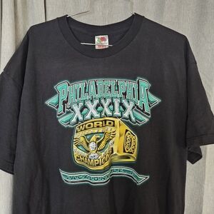 Vintage 2005 Philadelphia Eagles NFC Champions Super Bowl Tshirt 2XL